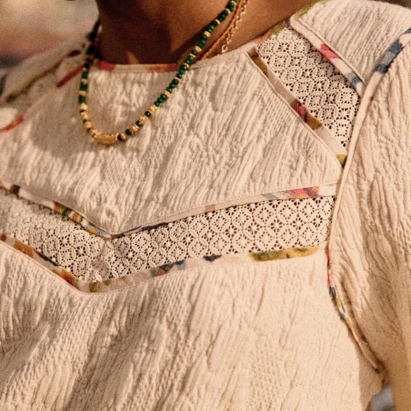 Sezane Natalia Blouse Size EU 38 US 6 - Picture 12 of 14